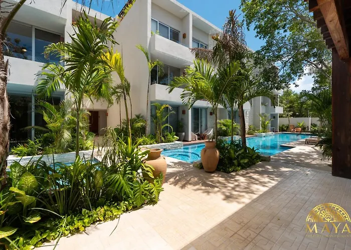Nhoa 305a Lux 2br Pool View In Aldea Zama * Tulum