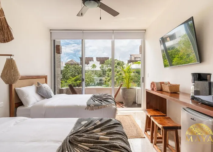 Nhoa 305a Lux 2br Pool View In Aldea Zama Ferienhaus *