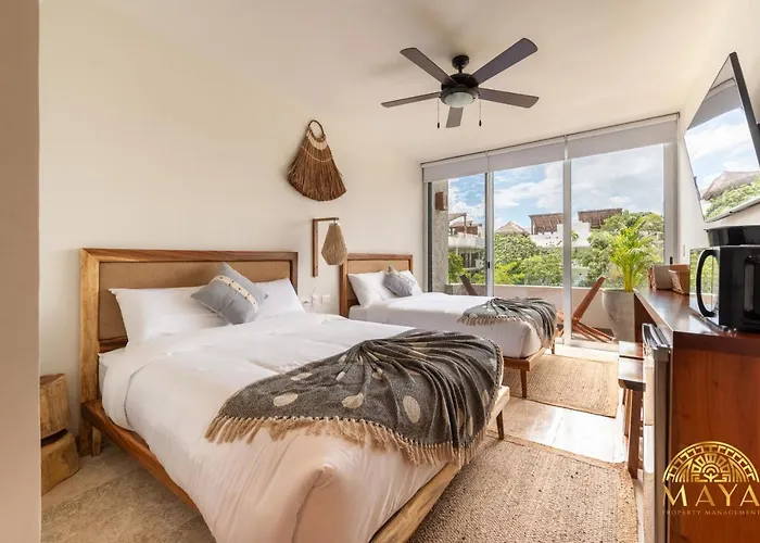 Ferienhaus Nhoa 305a Lux 2br Pool View In Aldea Zama Tulum