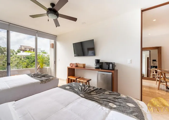 Nhoa 305a Lux 2br Pool View In Aldea Zama * Tulum