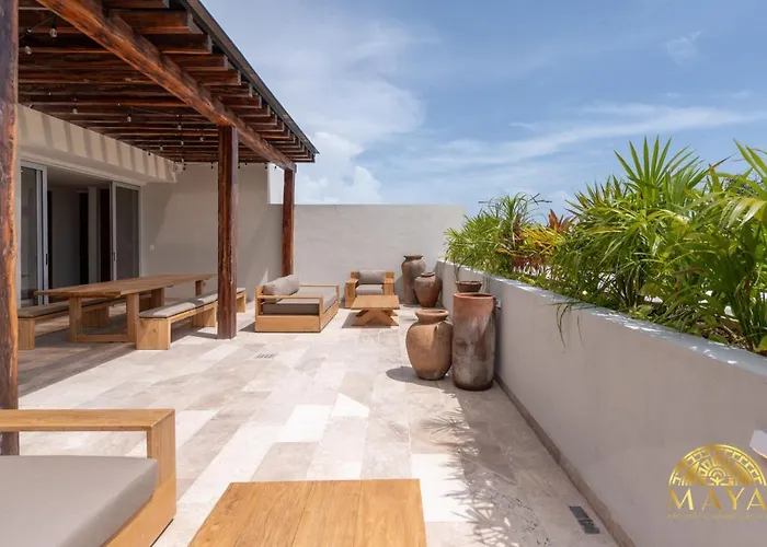 Nhoa 305a Lux 2br Pool View In Aldea Zama Ferienhaus *