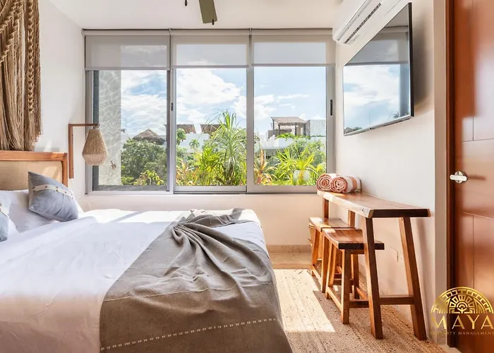 Nhoa 305a Lux 2br Pool View In Aldea Zama * Tulum
