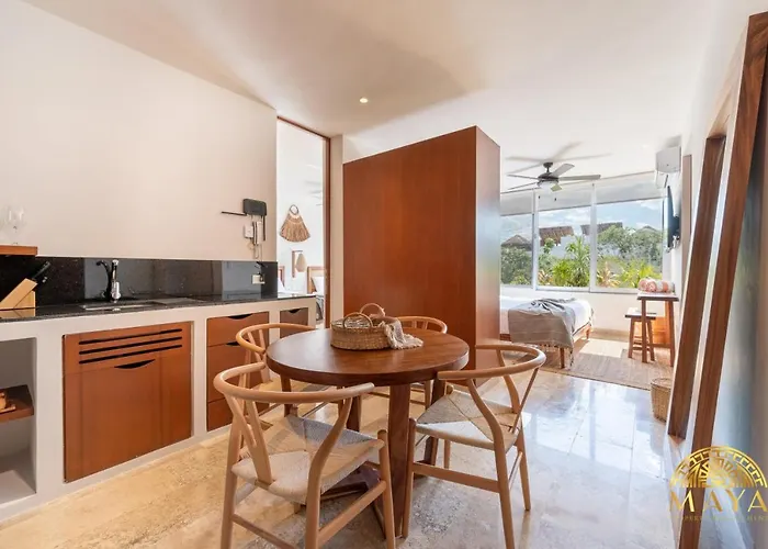 Nhoa 305a Lux 2br Pool View In Aldea Zama Ferienhaus