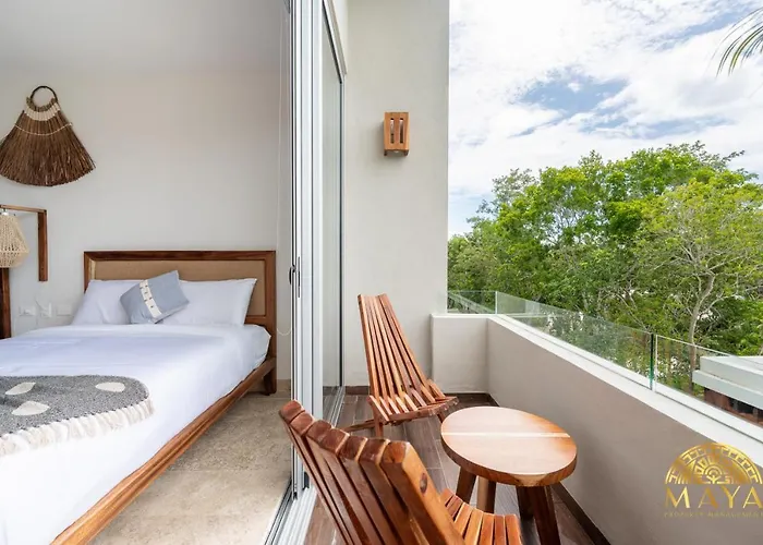 Nhoa 305a Lux 2br Pool View In Aldea Zama Ferienhaus