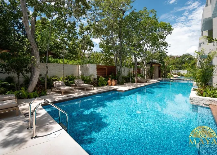 Ferienhaus Nhoa 305a Lux 2br Pool View In Aldea Zama