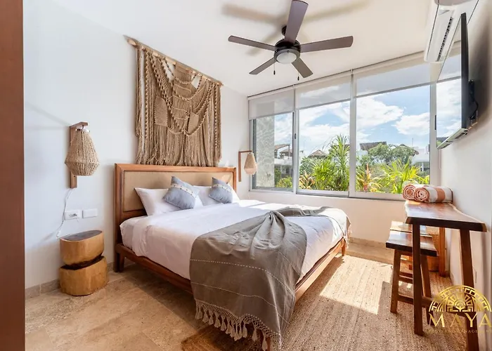 Nhoa 305a Lux 2br Pool View In Aldea Zama Ferienhaus