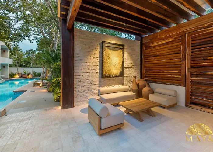 Ferienhaus Nhoa 305a Lux 2br Pool View In Aldea Zama Tulum