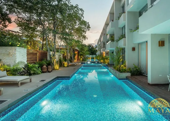 Nhoa 305a Lux 2br Pool View In Aldea Zama Ferienhaus *