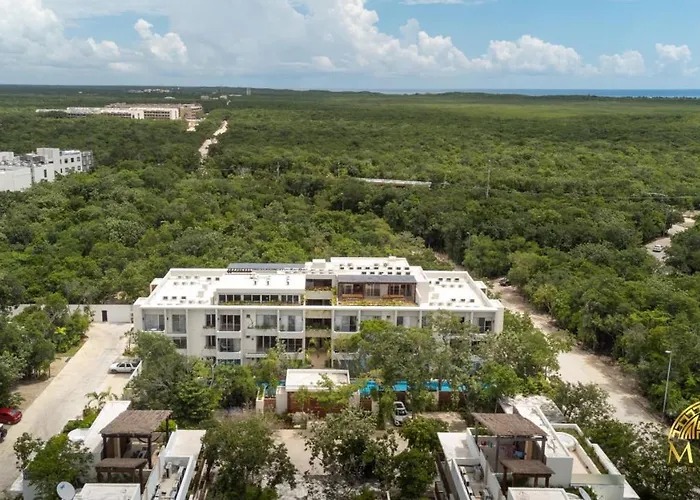 Nhoa 305a Lux 2br Pool View In Aldea Zama Ferienhaus Tulum