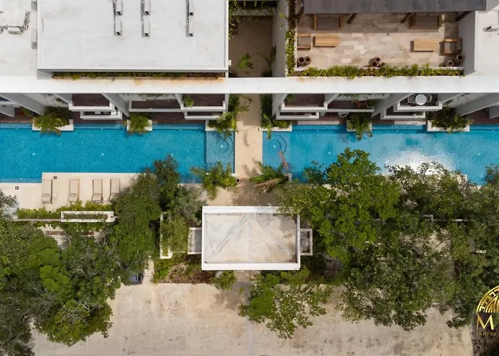 Nhoa 305a Lux 2br Pool View In Aldea Zama Ferienhaus